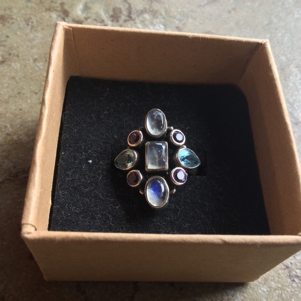 Nicky Butler sterling silver ring! Size 5.5